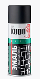 Эмаль Kudo KU-1102 аэрозольная универсальная алкидная черная матовая (0,52л)