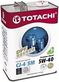 Масло синтетическое TOTACHI Premium Diesel 5w40  CJ-4/SM, 4л