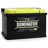 Аккумулятор Dominator 75 а/ч R 750А 276х175х190