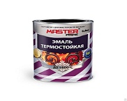 Краска термостойкая MASTER PRAME +500гр. красно-коричневая 0,8л.