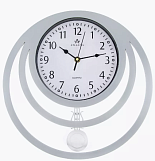 Часы настенные "Atlantis" GD-8809B silver