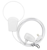 Антенна комнатная ДМВ для DVB-T2 Уралочка 12В, кабель 5м, 39дБ, с блоком питания