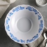 Салатник 18см/620мл, "Синий розы"