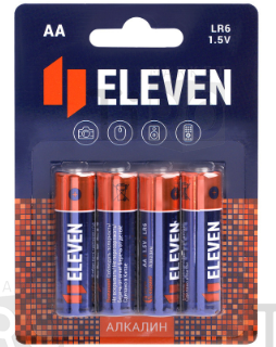 Батарейка Eleven AA (LR6) алкалиновая