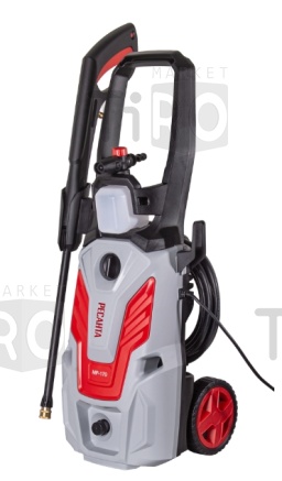 Мойка высокого давления Ресанта MP-170 170bar, 375л/ч, 1,9кВт Мойка высокого давления Ресанта MP-170 170bar, 375л/ч, 1,9кВт