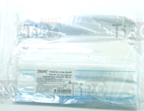 Гриппер (пакет с защелкой) 150мм*200мм (100шт. в уп.) Masterbag Гриппер (пакет с защелкой) 150мм*200мм (100шт. в уп.) Masterbag