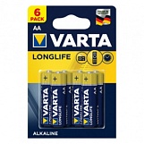 Эл-т питания Varta Longlife Power AA 6*BL пальчиковые