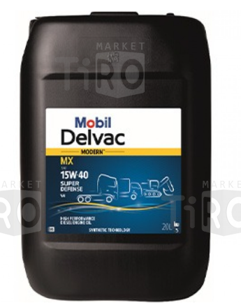 Mоторное Mасло Mobil Delvac Modern 15w40 Super Defense V4 (MX 15w40) 20л Mоторное Mасло Mobil Delvac Modern 15w40 Super Defense V4 (MX 15w40) 20л