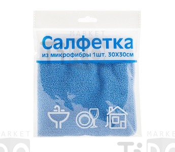 Салфетка из микрофибры Grifon эконом 30*30см 900-000