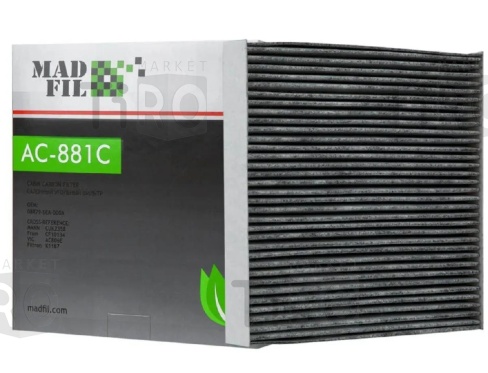 Фильтр салона Madfil AC-881C Фильтр салона Madfil AC-881C