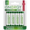 Аккумулятор Energy Eco NIMH-2600-HR6/2B (АА)