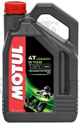 MOTUL 5100 4T 10w50  Technosynt./Ester 4л масло моторное