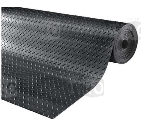 Коврик-дорожка из резины ComeForte «Елочка» 07, 1*10м