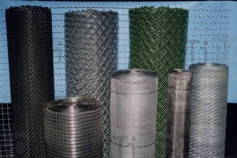Сетка рабица ячейка 50*50мм, 1,5*10м, D-1,8мм