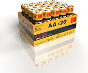 Батарейка Kodak ЕхtraLife LR6 пальчиковая, 20 штук