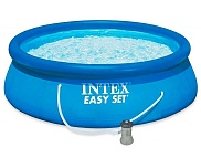 Бассейн надувной "Easy Set" 396*84см Intex 28142 с насос-фильтром