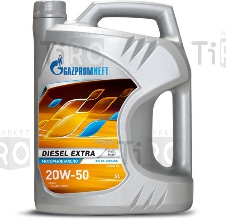 Масло полусинтетическое Gazpromneft Diesel Extra 20w50 CF-4/CF/SG дизельное 5л