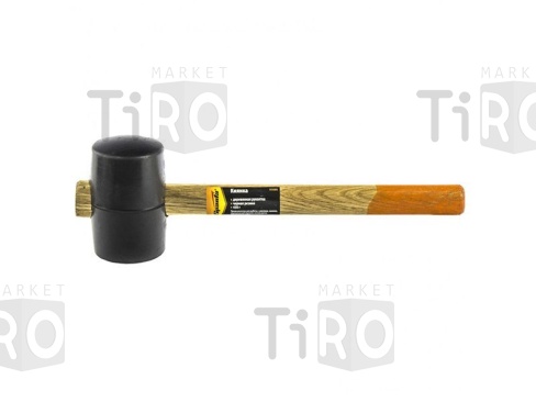 Киянка резиновая, деревянная ручка 450гр. SPARTA 111505