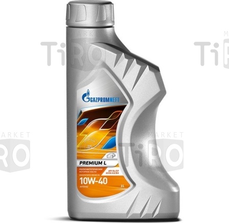 GAZPROMNEFT Premium L 10w40 SL/CF  1 л (полусинтетическое)