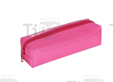 Пенал-косметичка, 195*60*50 мм, розовый
