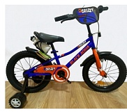 Велосипед BlackAqua Crizzy 16", KG1626 (синий-оранжевый)