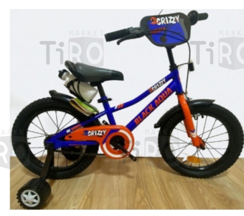 Велосипед BlackAqua Crizzy 16", KG1626 (синий-оранжевый) Велосипед BlackAqua Crizzy 16", KG1626 (синий-оранжевый)