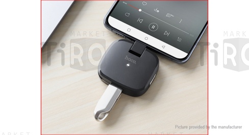 Адаптер-Хаб Hoco HB11, (Type-C -3USB), черный Адаптер-Хаб Hoco HB11, (Type-C -3USB), черный