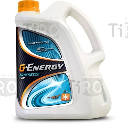 Антифриз G-Energy ОЖ Antifreeze NF40 синий 5 кг Антифриз G-Energy ОЖ Antifreeze NF40 синий 5 кг