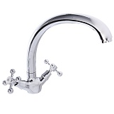 Смеситель Diadonna D80740352 для кухни кран-букса с высоким изливом, латунь