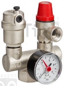 Группа безопасности для котла Benarmo 1-3/4-1/2-1/2-1/4 3 бар