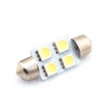 Светодиод Маяк 12V АС-4 White FE-T11*36 S8.5 (10 шт)