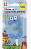 Свечи для торта Paterra "Happy Birthday 3" 491-013