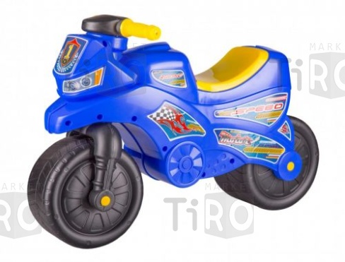Игрушка на колесах детская Уфа "Мотоцикл", М6787 синий