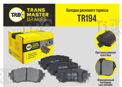 Колодки Transmaster TR194\91049\G4YA3328ZA