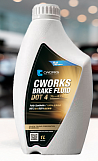 Тормозная жидкость Cworks Brake Fluid Dot-4, 0,5л 