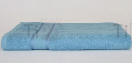 Полотенце гладкокрашенное махровое 50*90см. серо-синий, серый