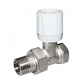 Клапан регулирующий Aqualink для радиатора прямой с уплотнением 3/4" г/ш