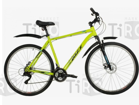 Велосипед Foxx Aragon 29" 174271 зеленый, сталь, размер 20 Велосипед Foxx Aragon 29" 174271 зеленый, сталь, размер 20