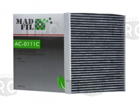 Фильтр салона Madfil AC-111C Фильтр салона Madfil AC-111C