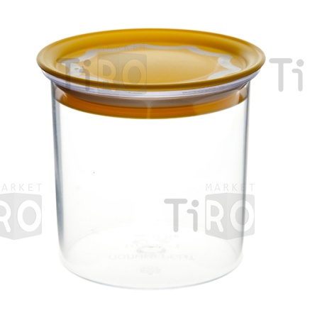 Банка для сыпучих продуктов Полимербыт С 29701 с вакуумной крышкой 0,6л