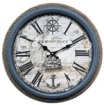 Часы настенные в морском стиле, 38х38х7,5см, 1хАА, пластик, Ladecor Chrono 581-935