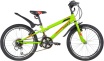 Велосипед Novatrack 20" Racer, 139726 зеленый, сталь, 12 скоростей Power, V-Brake