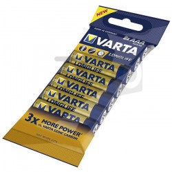 Батарейка "Varta" 4106 Longlife Extra BL-8, R06