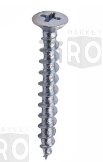 Саморез 014А-41-25 потайной, 4,1*25 (35шт.) цинк