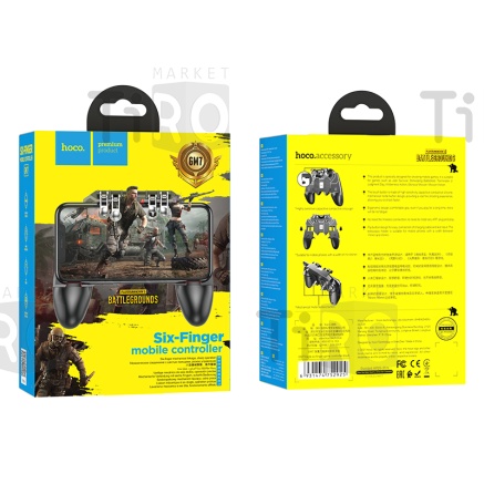 Геймпад Hoco GM7 Eagle six finger game controller черный