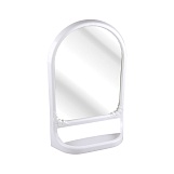 Зеркало с полкой 130*590*390 Уфа М3130, белый