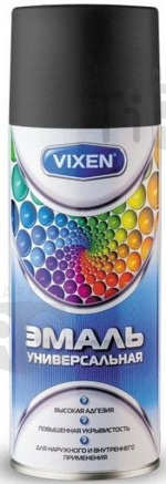 Жидкий чехол Vixen многофункциональное средство защиты, черный, аэрозоль, 520мл