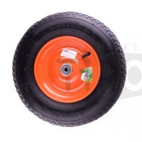 Колесо для тачки с камерой 16" 4,00-8, втулка 20/96мм