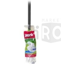 Насадка YORK МАКСИ хлопок с рукояткой 110см. 7312 /24/ Насадка YORK МАКСИ хлопок с рукояткой 110см. 7312 /24/