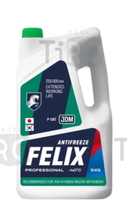 Антифриз Felix JDM (Зеленый) 5 кг, г.Дзержинск Антифриз Felix JDM (Зеленый) 5 кг, г.Дзержинск